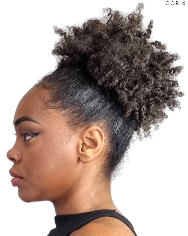 Afro Puff - Black Beauty