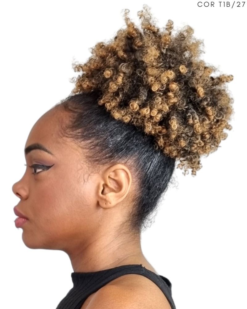 Afro Puff - Black Beauty