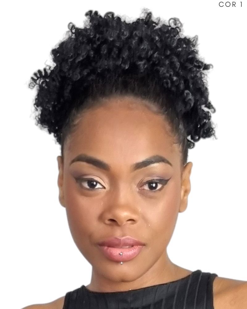 Afro Puff - Black Beauty