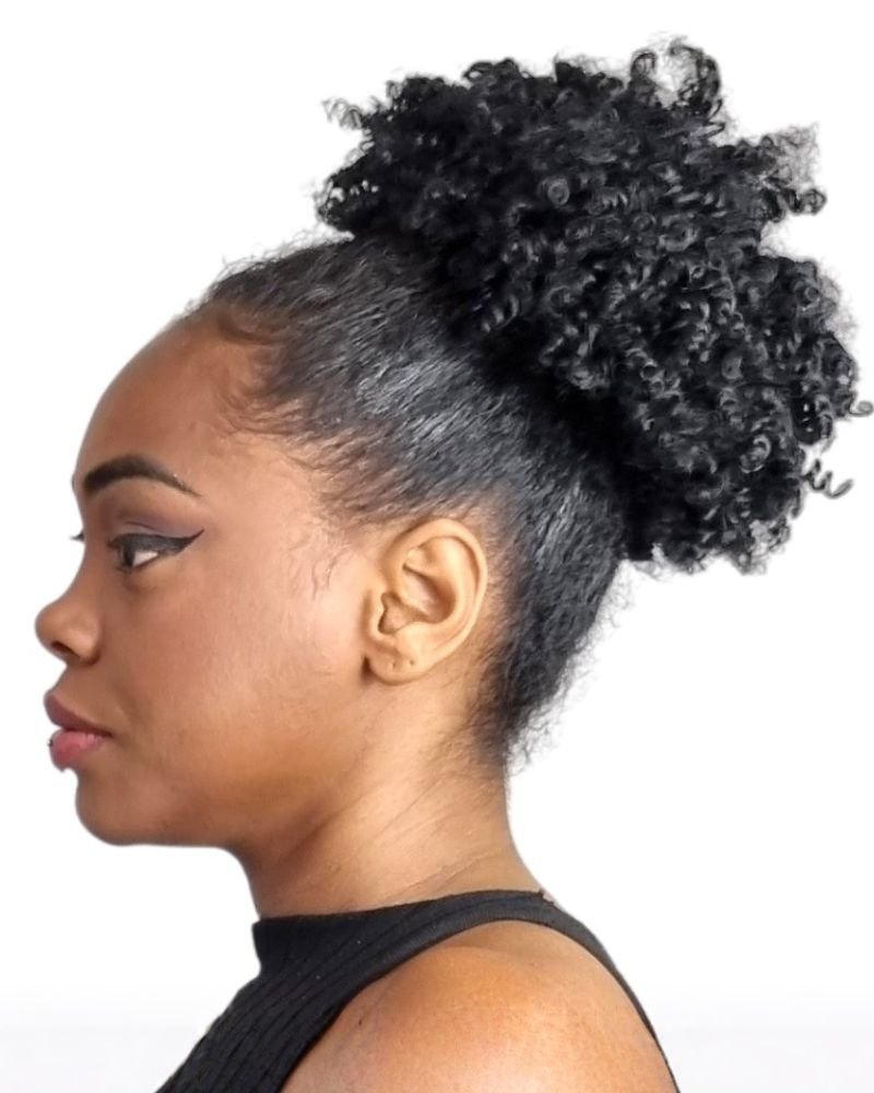Afro Puff - Black Beauty