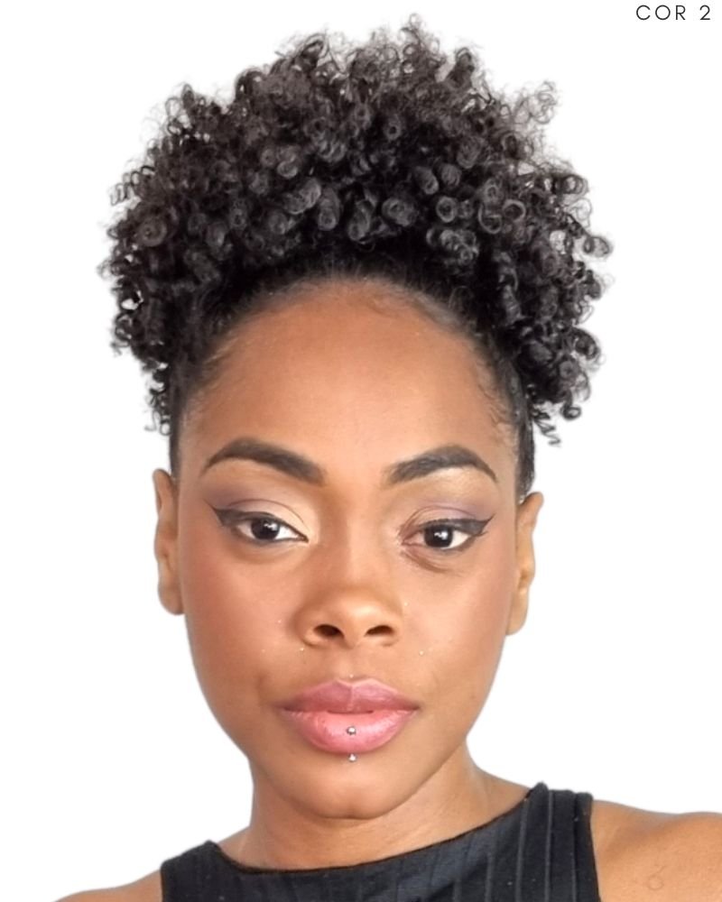 Afro Puff - Black Beauty