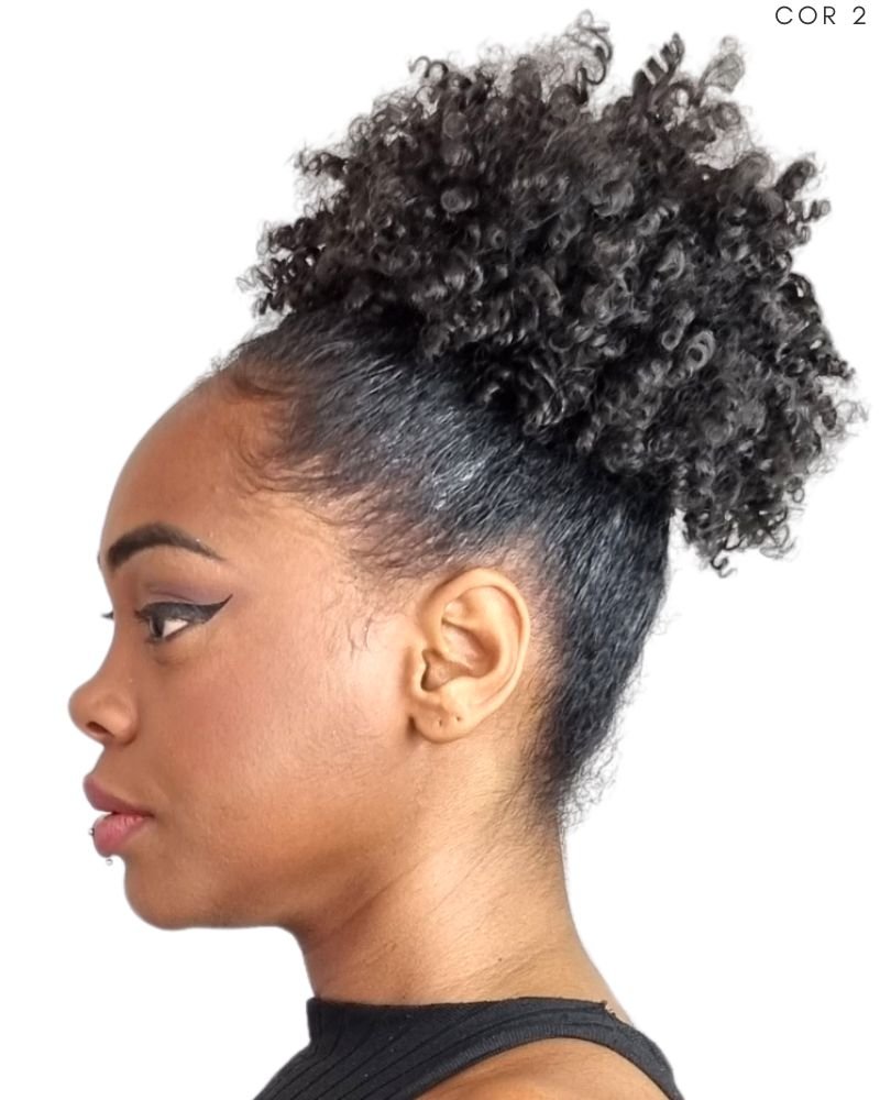 Afro Puff - Black Beauty