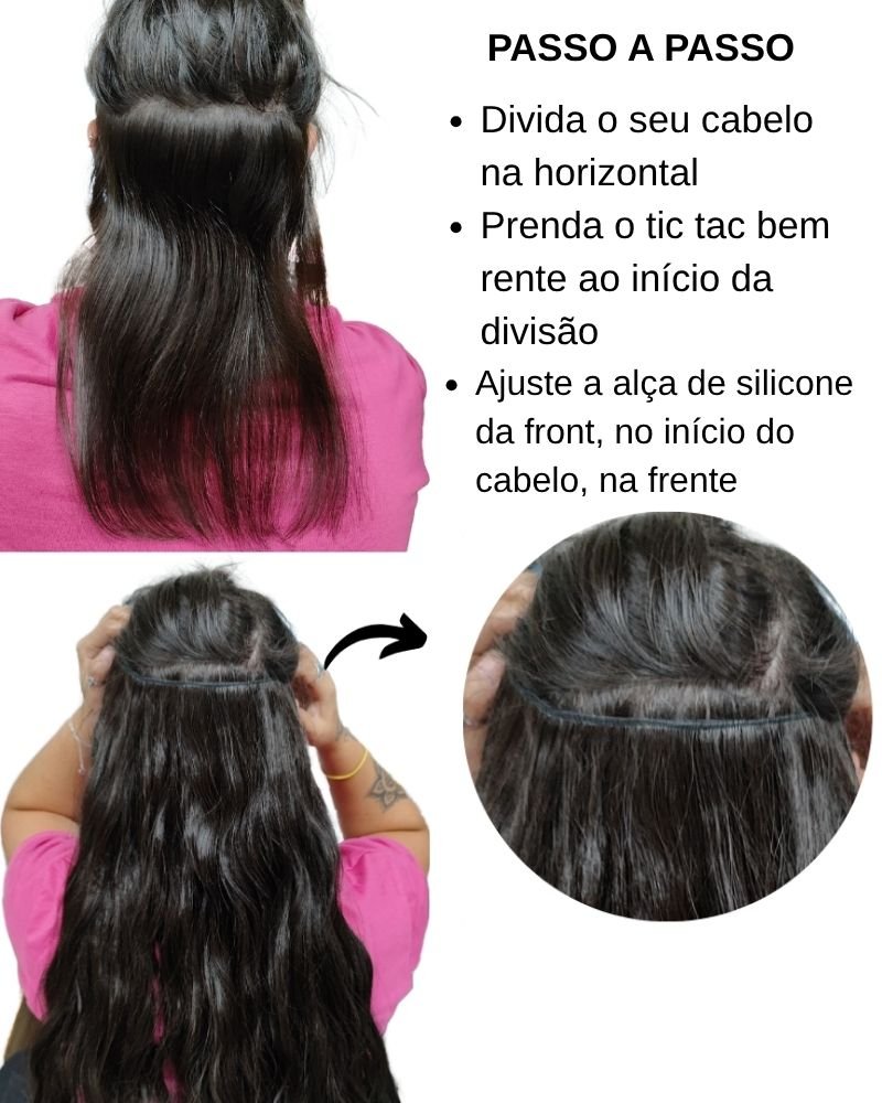 Aplique Tic Tac Yule 20' Ondulado - Modern Girl