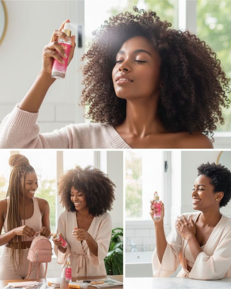 Body Hair Splash Pink Hair - 120ml