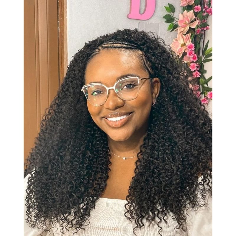 Cabelo Bio Fibra Alicia Cacheado - Pink Hair