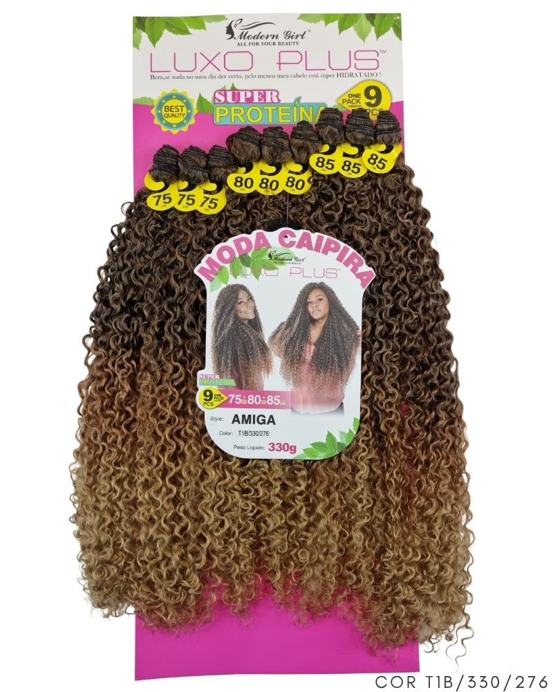 Cabelo Bio Fibra Amiga Cacheado
