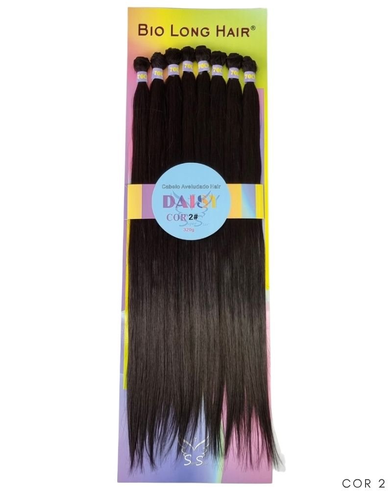 Cabelo Bio Fibra Daisy Liso - Bio Long Hair Super Star