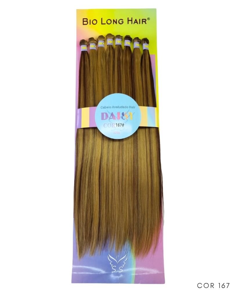Cabelo Bio Fibra Daisy Liso - Bio Long Hair Super Star