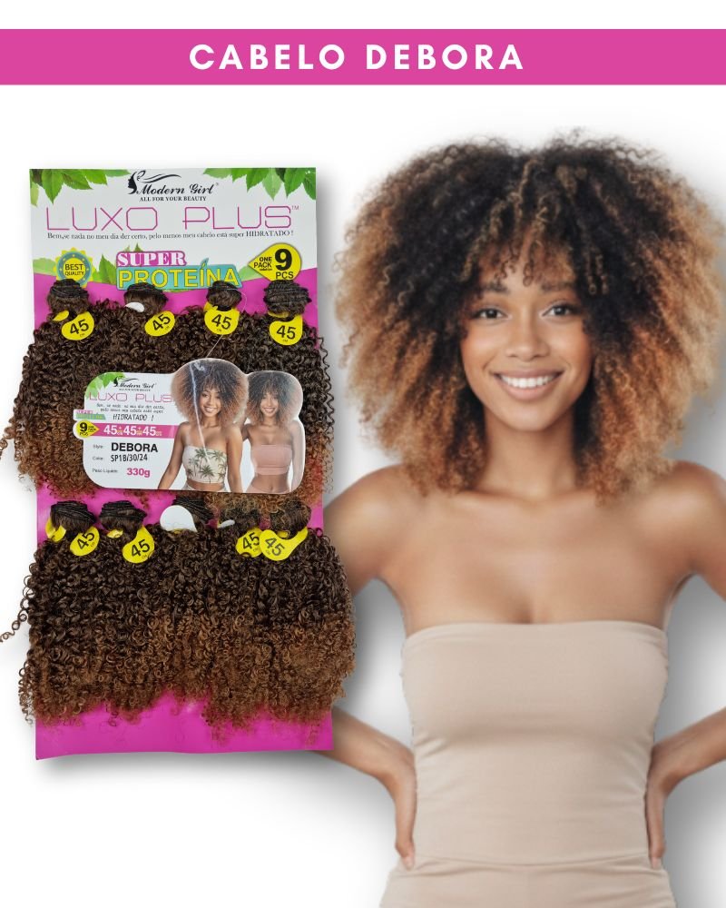 Cabelo Bio Fibra Debora Cacheado