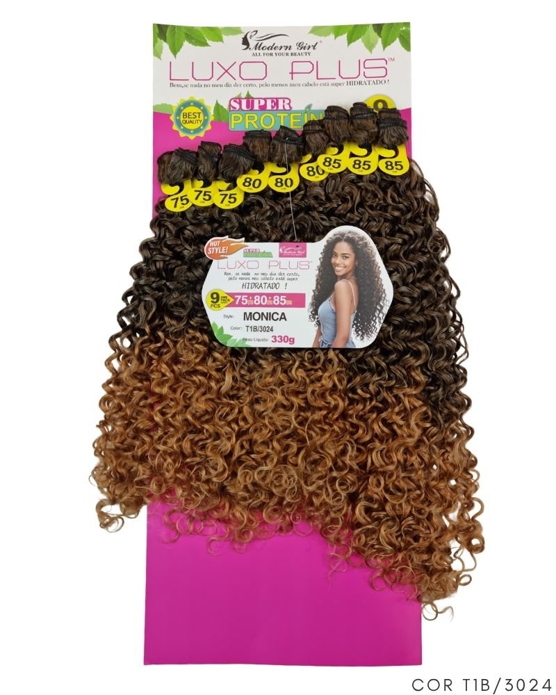 Cabelo Bio Fibra Monica Cacheado