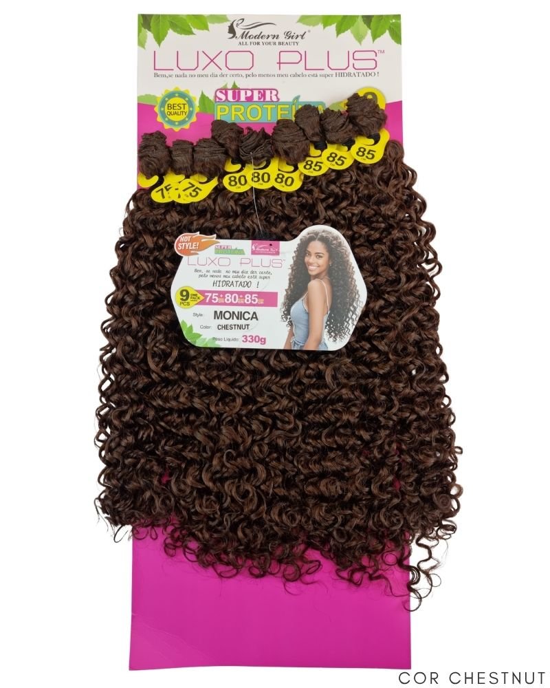 Cabelo Bio Fibra Monica Cacheado