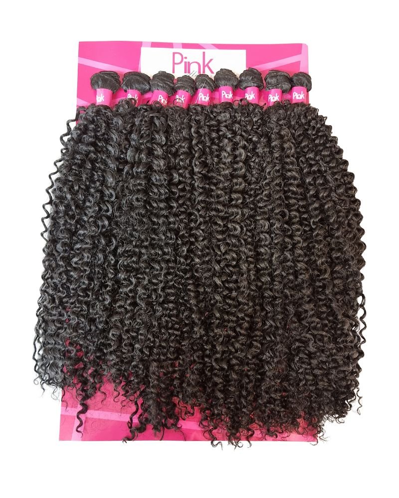 Cabelo Bio Fibra Tifany Cacheado - Pink Hair