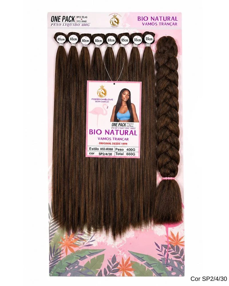 Cabelo Bio Natural Miss Ariana Liso