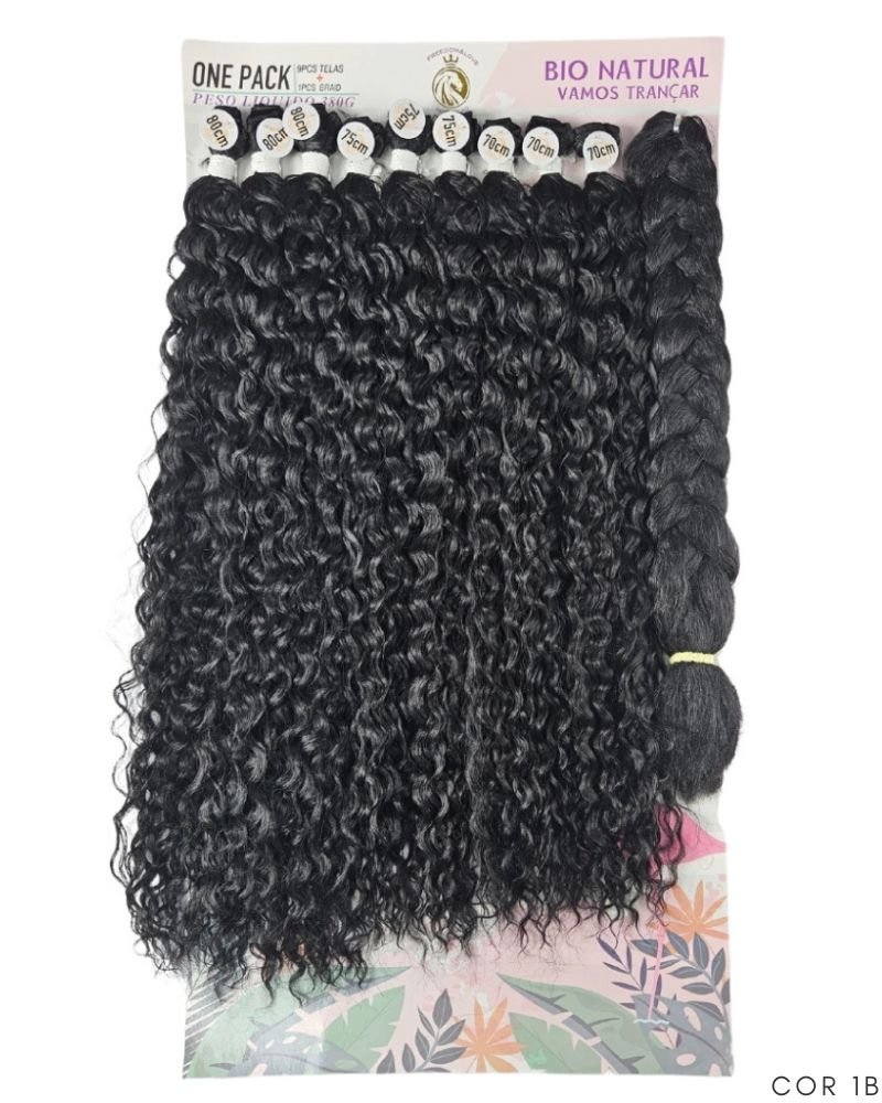 Cabelo Bio Natural Miss Beyonce Cacheado - Freedom Love