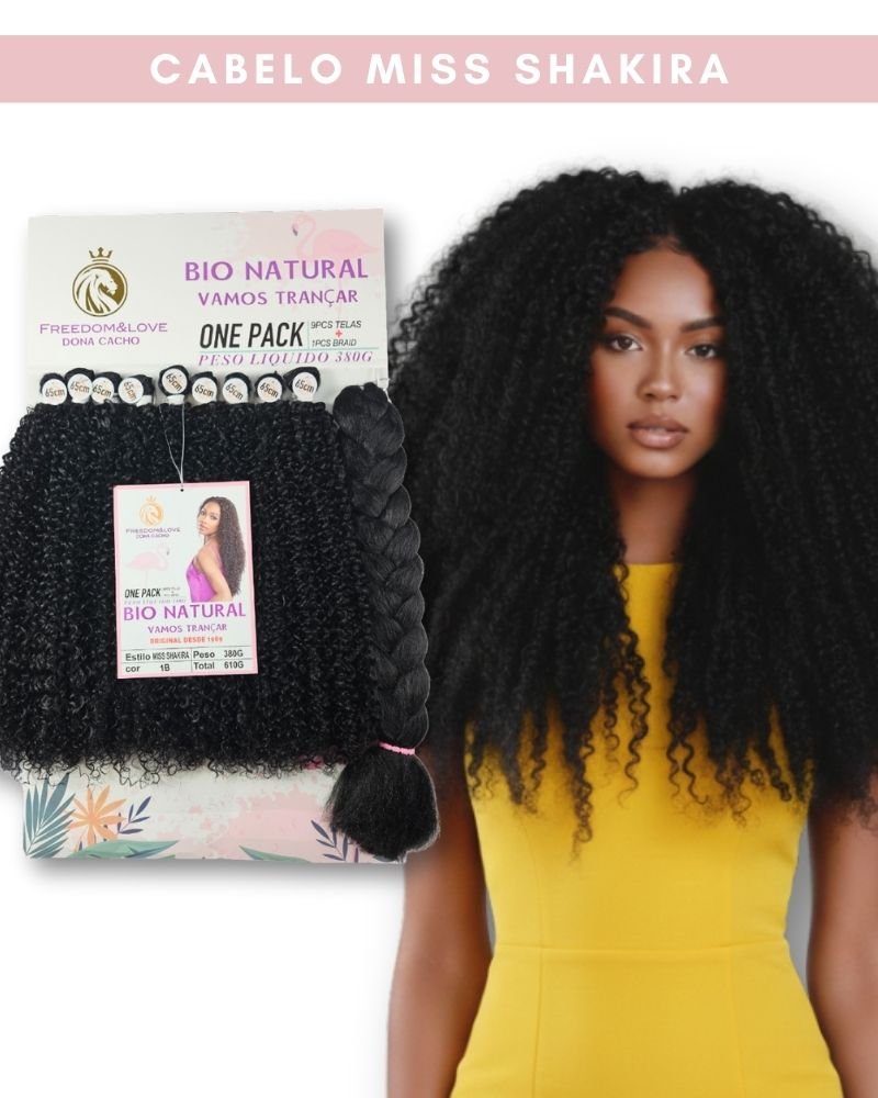 Cabelo Bio Natural Miss Shakira Cacheado