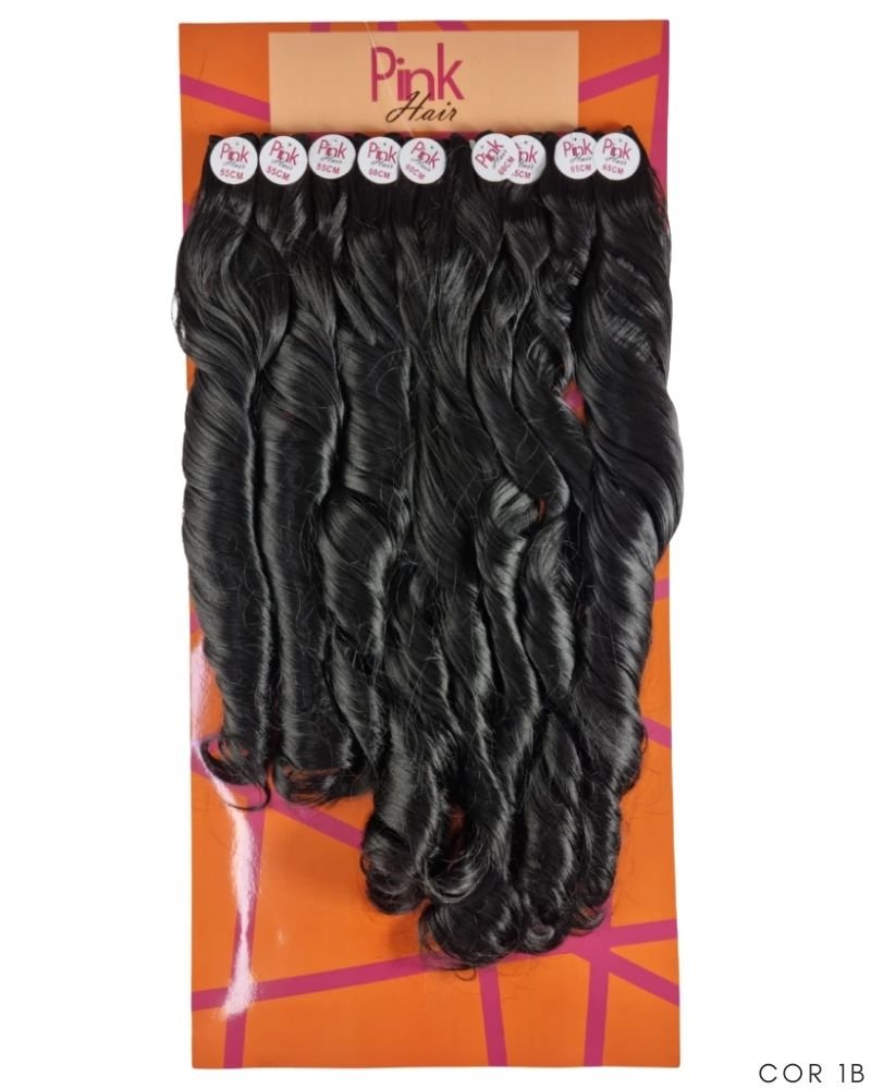 Cabelo Bio Premium Bruna Ondulado - Pink Hair