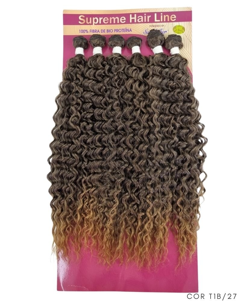 Cabelo Bio Proteína Alessandra Cacheado - Supreme Hair Ser Mulher