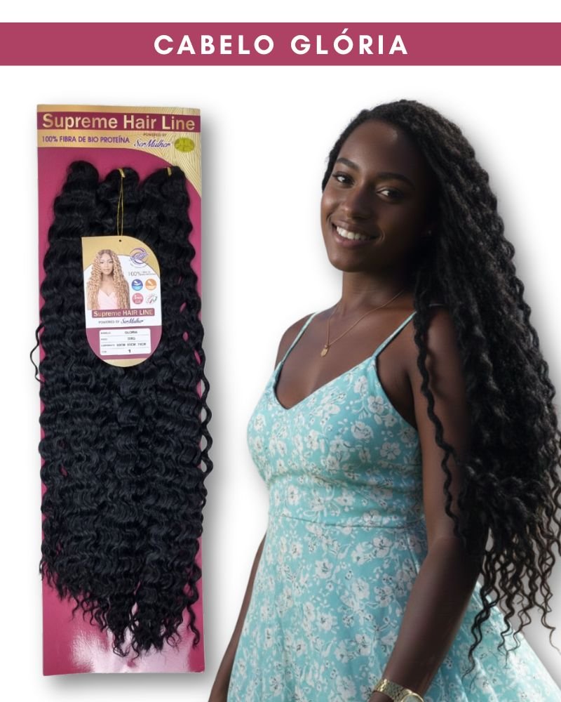 Cabelo Bio Proteína Gloria Cacheado - Ser Mulher