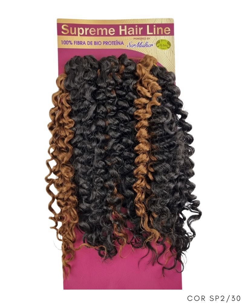 Cabelo Bio Proteína Joy Cacheado - Supreme Hair Ser Mulher