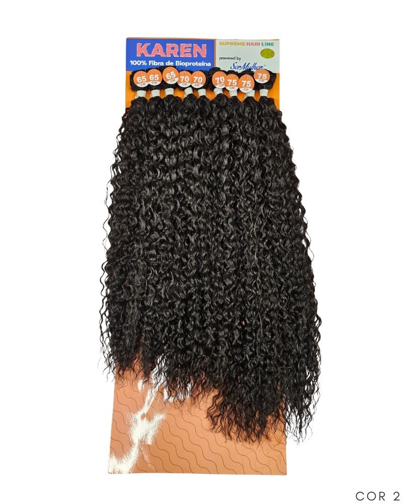 Cabelo Bio Proteína Karen Cacheado - Supreme Hair Ser Mulher