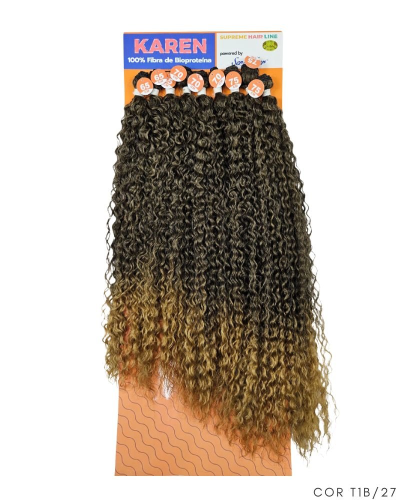 Cabelo Bio Proteína Karen Cacheado - Supreme Hair Ser Mulher