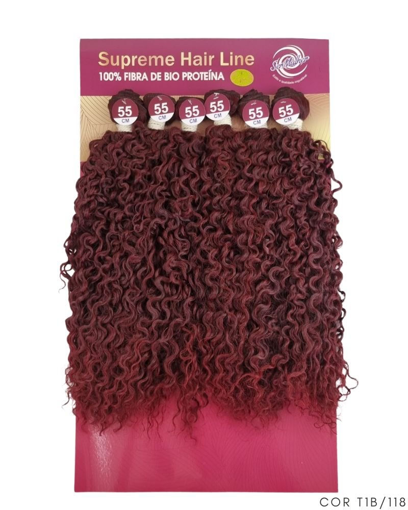 Cabelo Bio Proteína Lorena Cacheado - Supreme Hair Ser Mulher