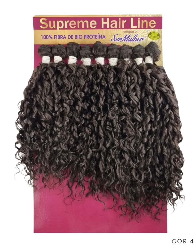 Cabelo Bio Proteína Marta Cacheado - Supreme Hair Ser Mulher