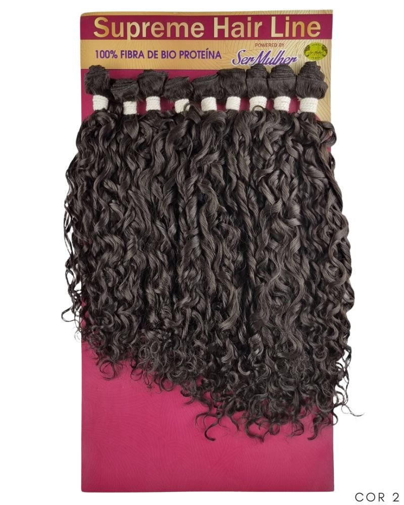 Cabelo Bio Proteína Marta Cacheado - Supreme Hair Ser Mulher