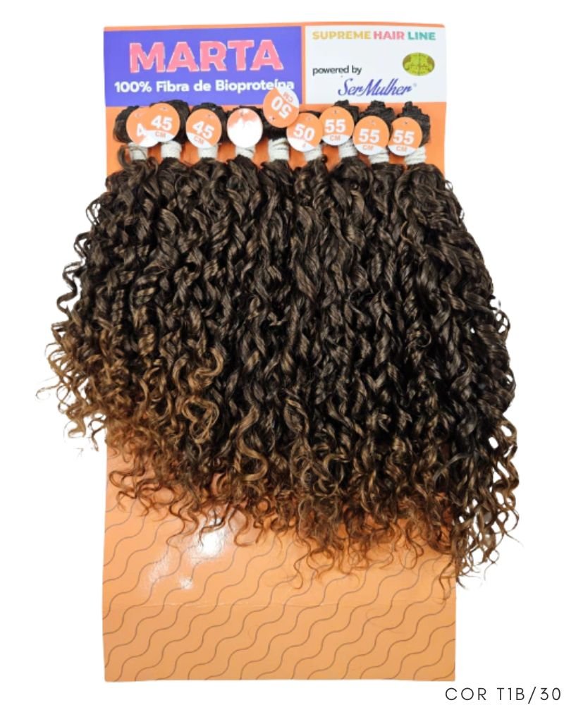 Cabelo Bio Proteína Marta Cacheado - Supreme Hair Ser Mulher