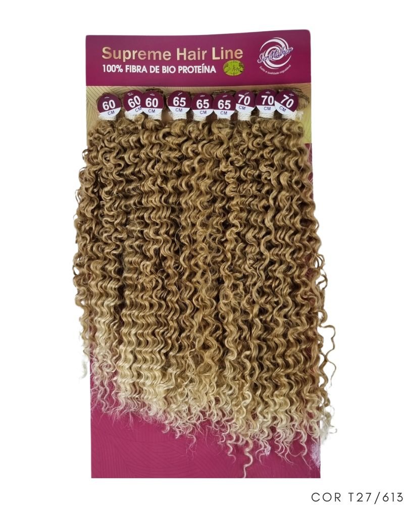 Cabelo Bio Proteína Simone Cacheado - Supreme Hair Ser Mulher