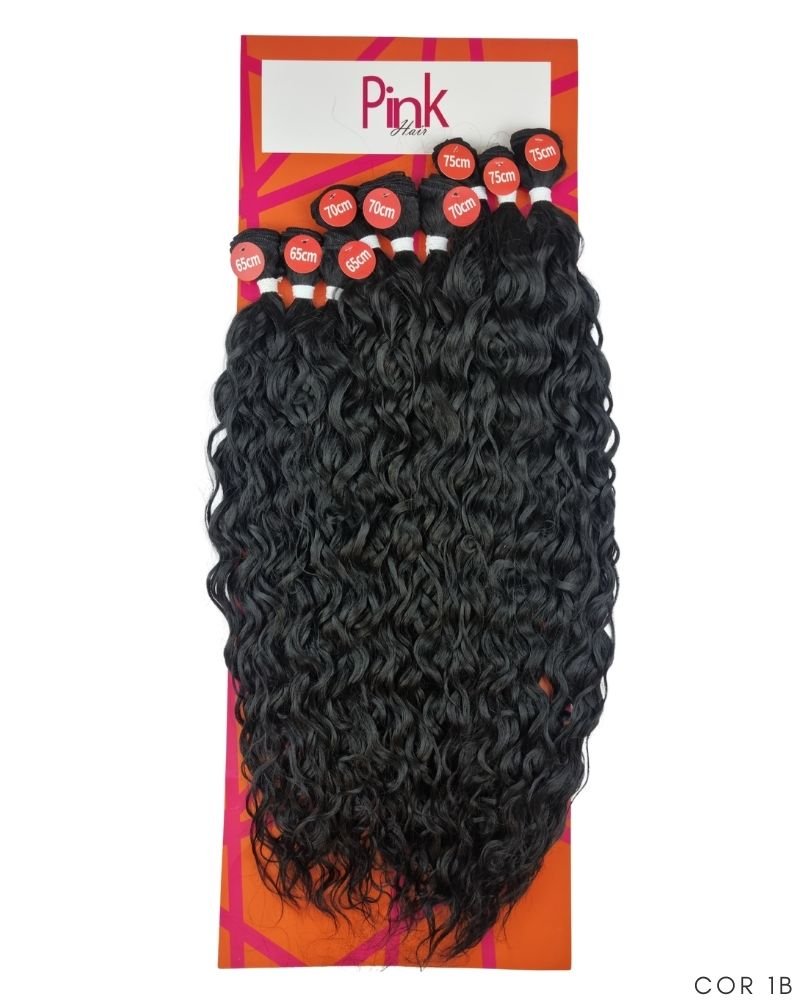 Cabelo Cacheado Adriana Bio Fibra Premium - Pink Hair