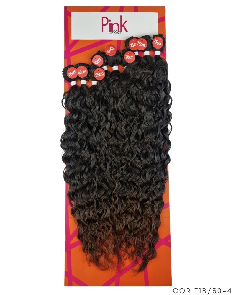 Cabelo Cacheado Adriana Bio Fibra Premium - Pink Hair