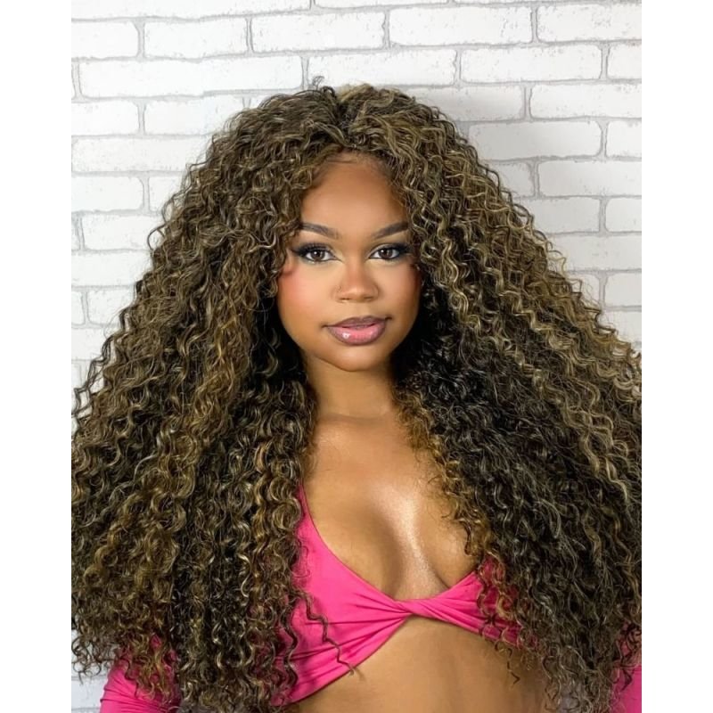 Cabelo Cacheado Juliana Bio Fibra Premium - Pink Hair
