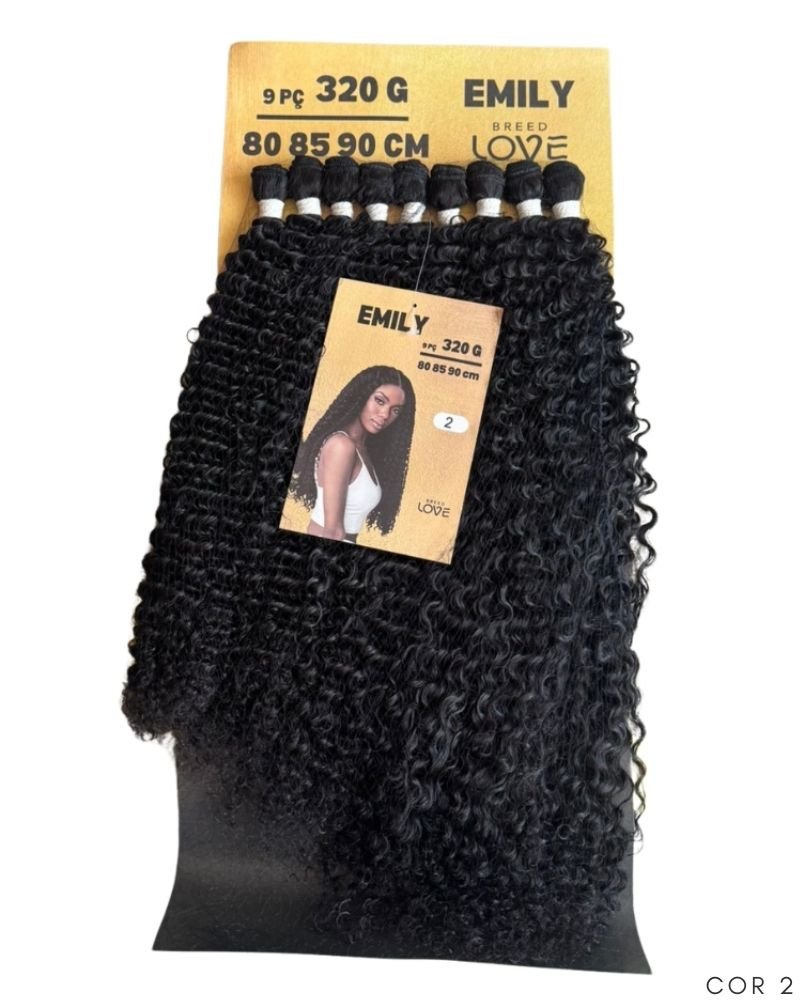 Cabelo Emily Supreme Bio Fibra Cacheado