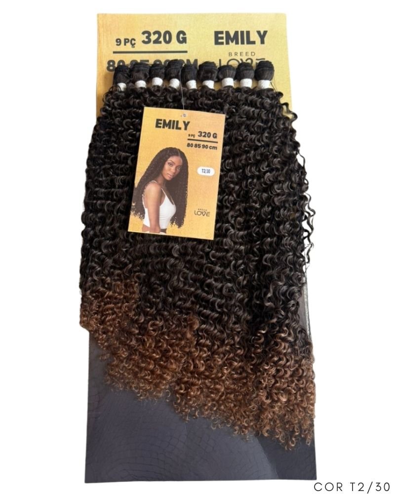 Cabelo Emily Supreme Bio Fibra Cacheado