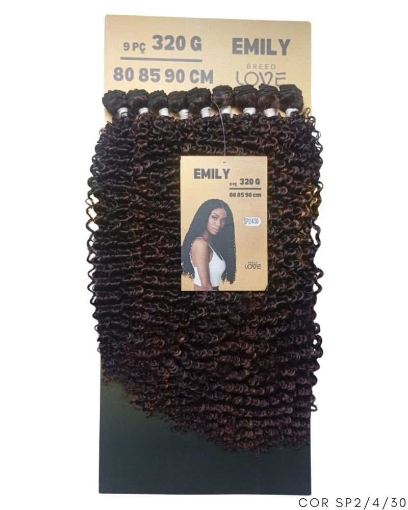 Cabelo Emily Supreme Bio Fibra Cacheado