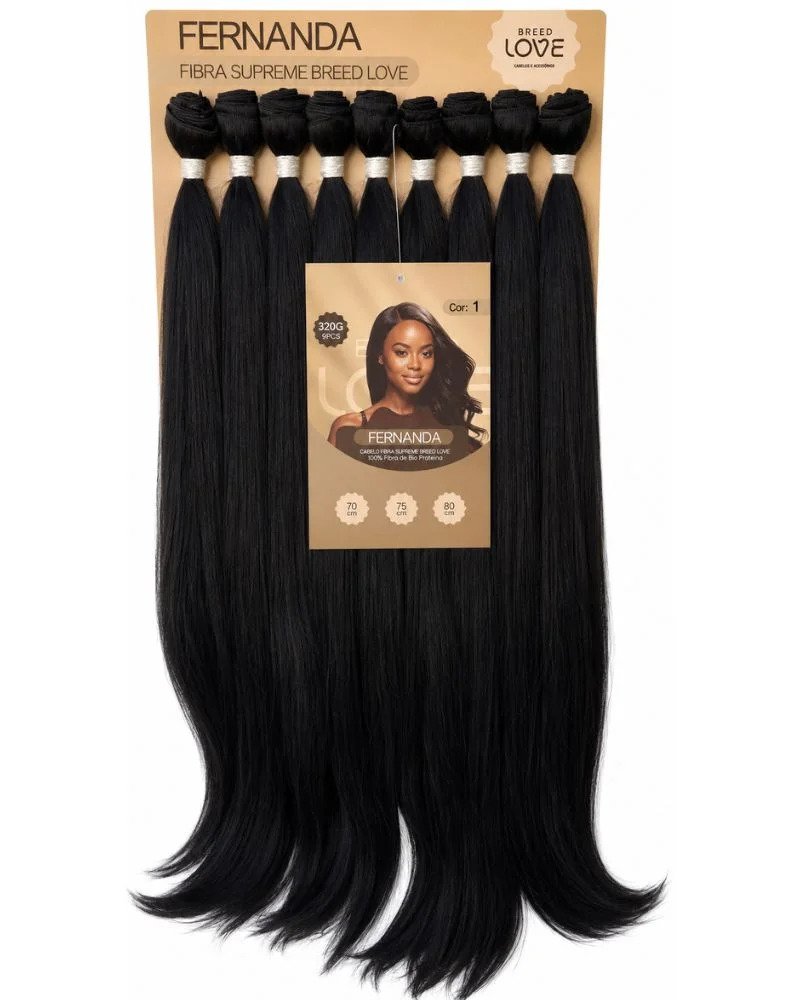 Cabelo Fernanda Supreme Bio Fibra Liso