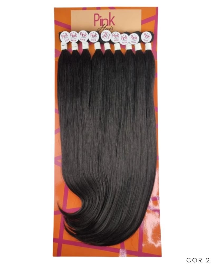 Cabelo Liso Anita Bio Fibra Premium - Pink Hair