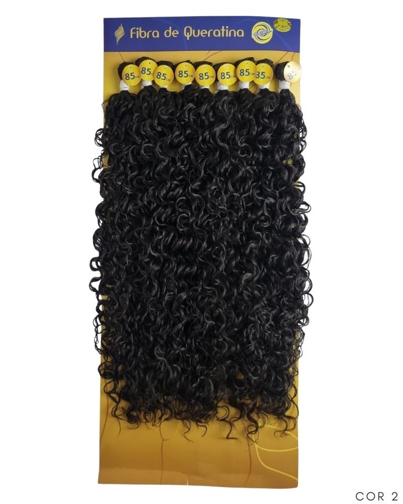 Cabelo Look Babado Fibra de Queratina Cacheado - Ser Mulher