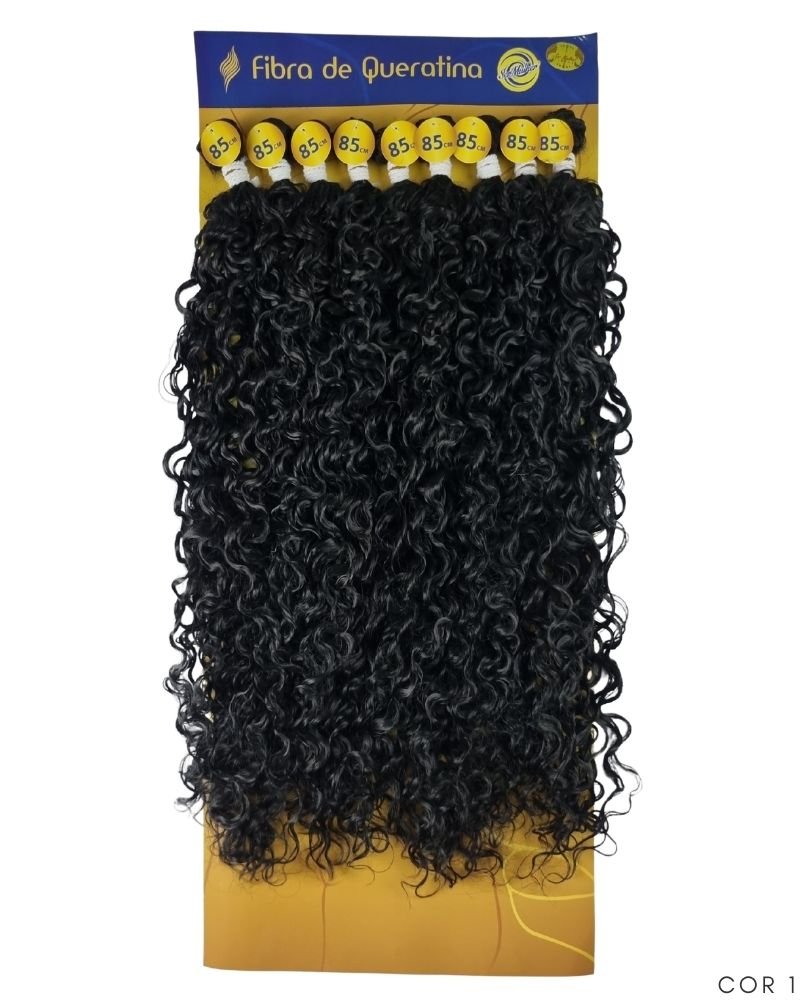 Cabelo Look Babado Fibra de Queratina Cacheado - Ser Mulher