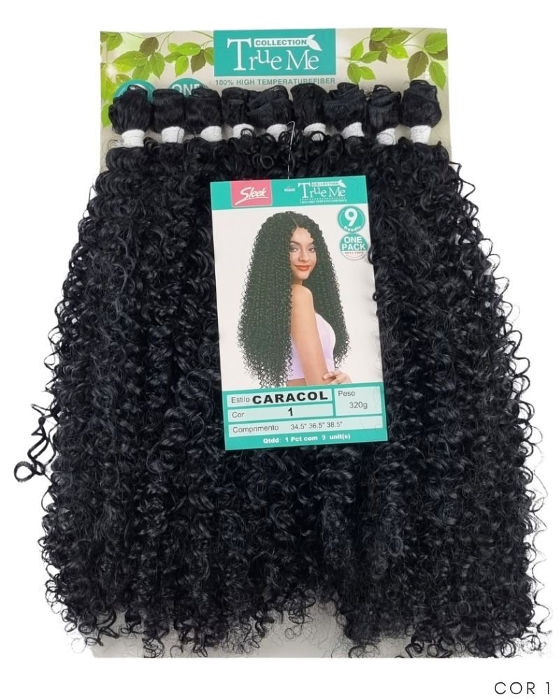 Cabelo Orgânico Caracol Cacheado - True Me