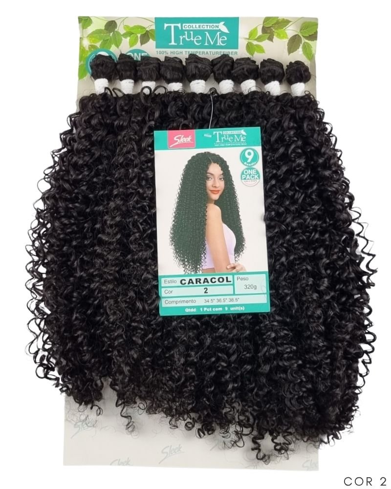 Cabelo Orgânico Caracol Cacheado - True Me