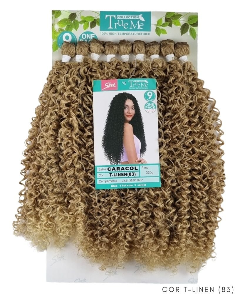 Cabelo Orgânico Caracol Cacheado - True Me