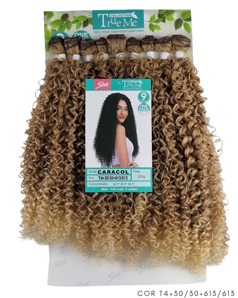 Cabelo Orgânico Caracol Cacheado - True Me