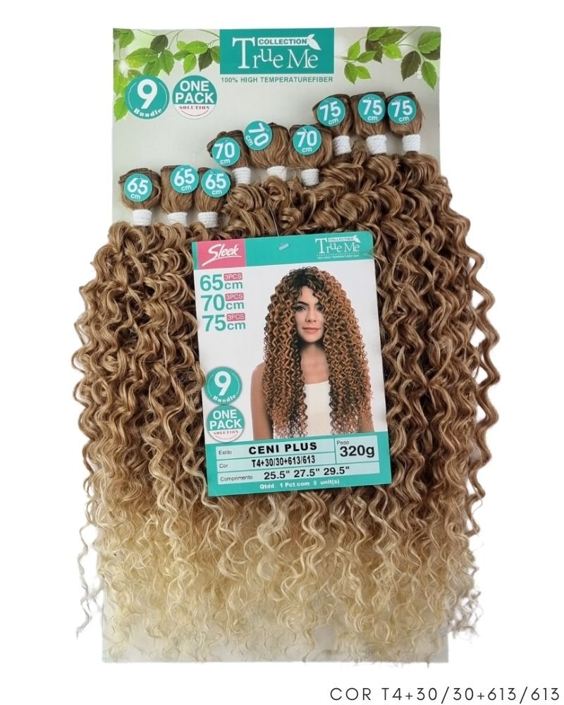 Cabelo Orgânico Ceni Plus Cacheado - True Me