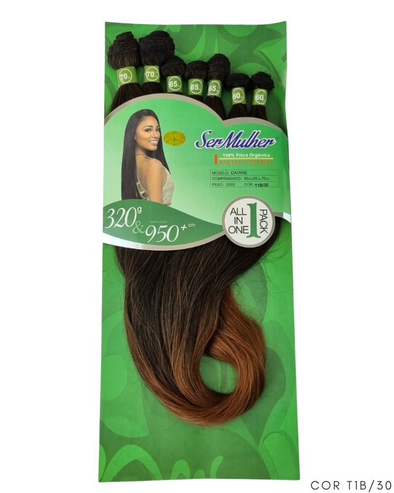 Cabelo Orgânico Daiane Liso - Ser Mulher