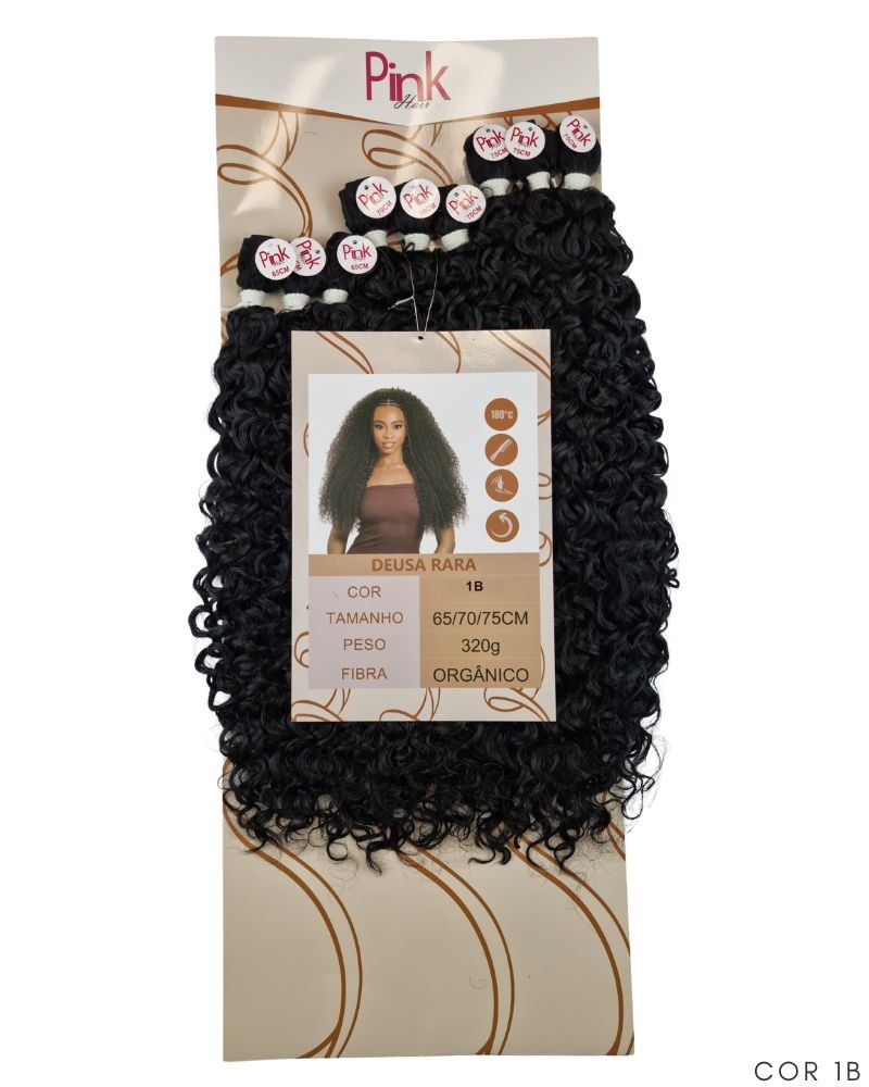 Cabelo Orgânico Deusa Rara - Pink Hair by Ramana Borba