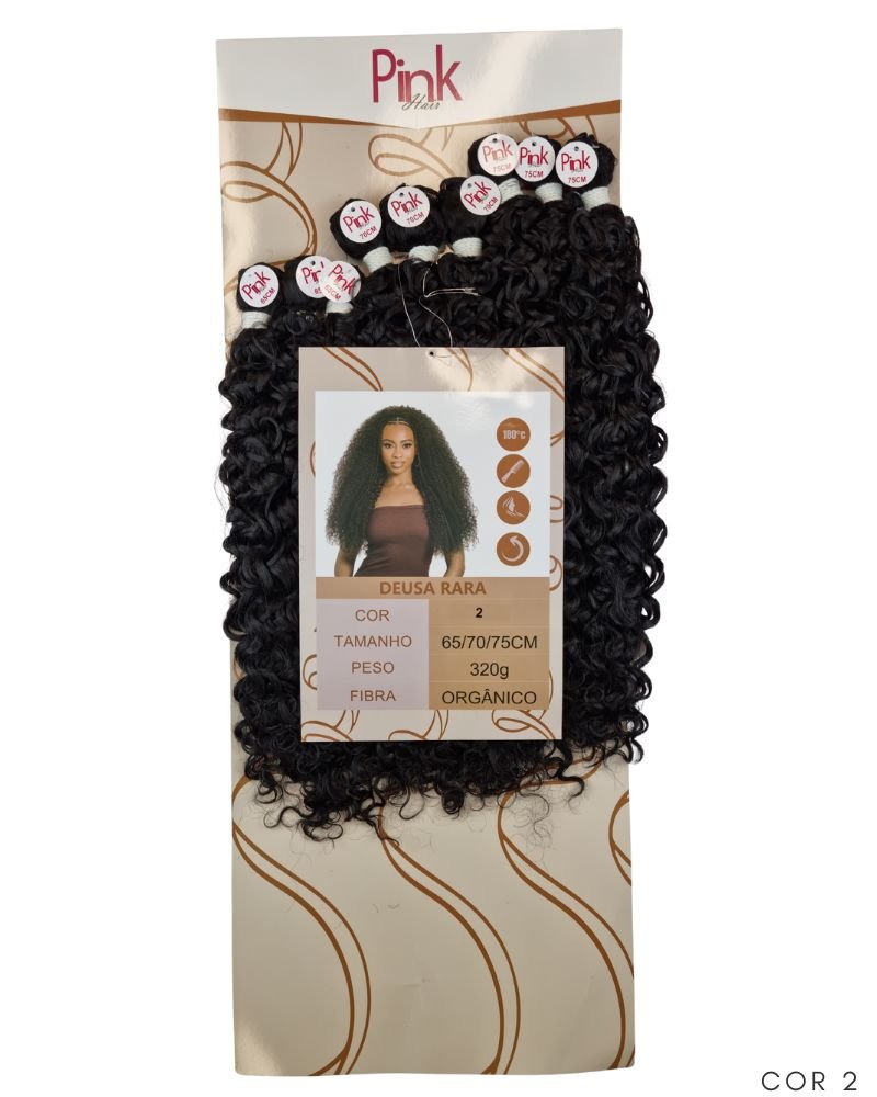Cabelo Orgânico Deusa Rara - Pink Hair by Ramana Borba