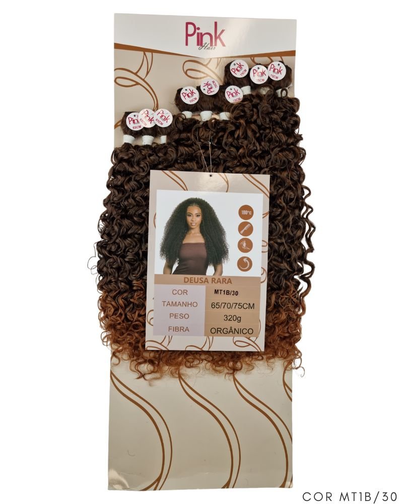 Cabelo Orgânico Deusa Rara - Pink Hair by Ramana Borba