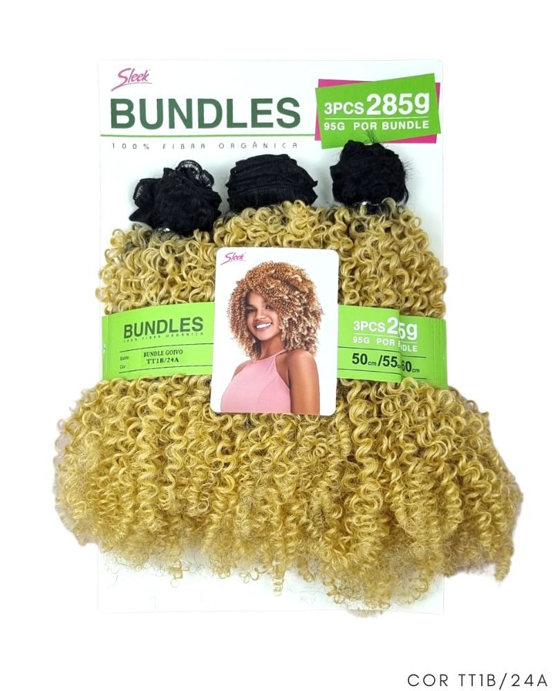 Cabelo Orgânico Goivo Cacheado - Sleek